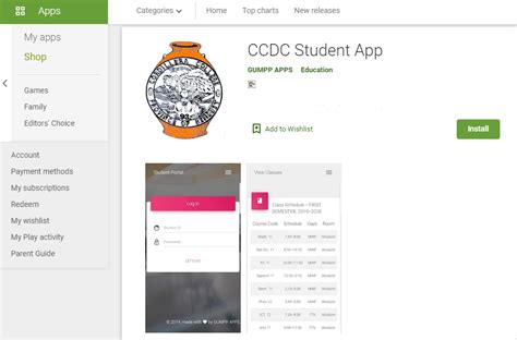 ccdc student portal